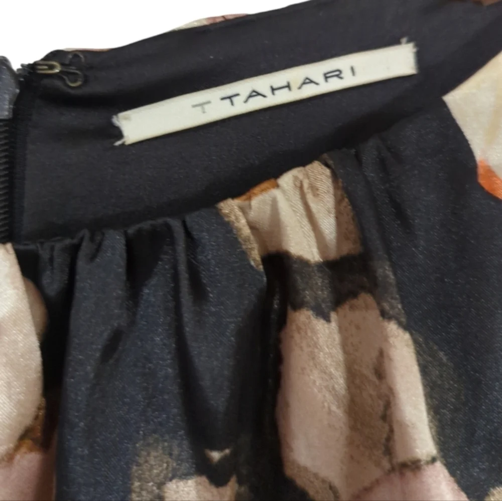 T Tahari Floral Sleeveless Shift Dress
